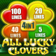 All Lucky Clovers – игровой автомат с разным количеством линий для выплат